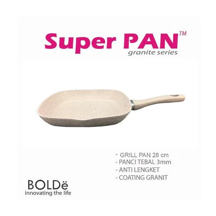 Bolde Super Pan Grill Pan 28CM - Biege